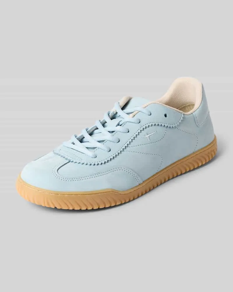 Tamaris Sneaker aus echtem Leder Hellblau