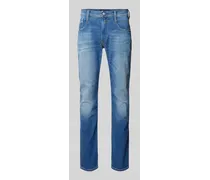 Slim Fit Jeans im 5-Pocket-Design Modell 'Anbass