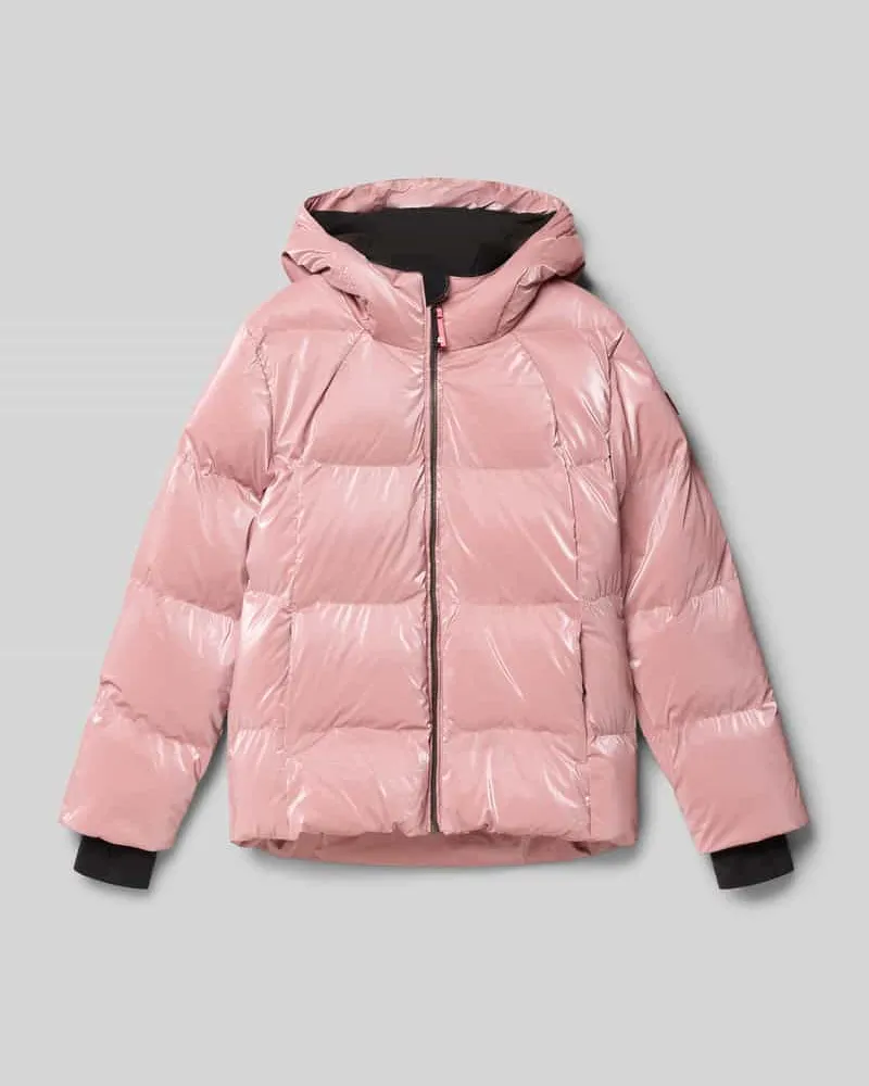Killtec Steppjacke mit Kapuze und Reißverschluss Rosa