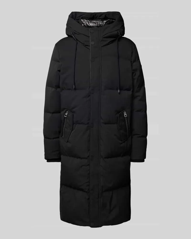 Guess Steppmantel mit Daunen-Feder-Füllung Modell 'DONDEN Black