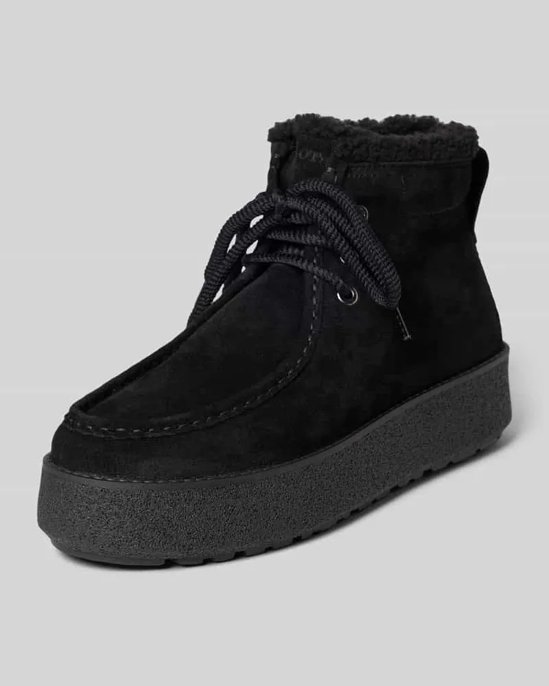 Marc O'Polo Stiefeletten in Wallabee-Optik Modell 'PIA Black