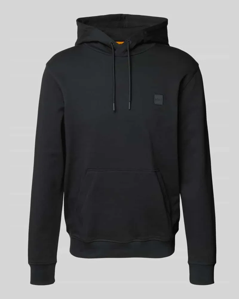 HUGO BOSS Hoodie mit Label-Detail Modell 'Wetalk Black