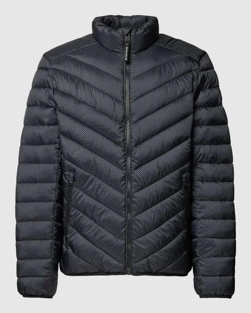 Tom Tailor Steppjacke mit Strukturmuster Black