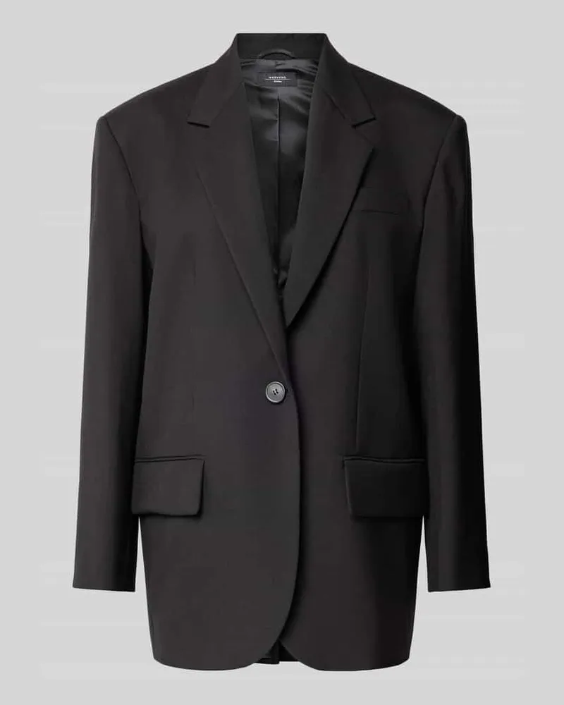 Max Mara Blazer mit Reverskragen Modell 'BRAVO Black