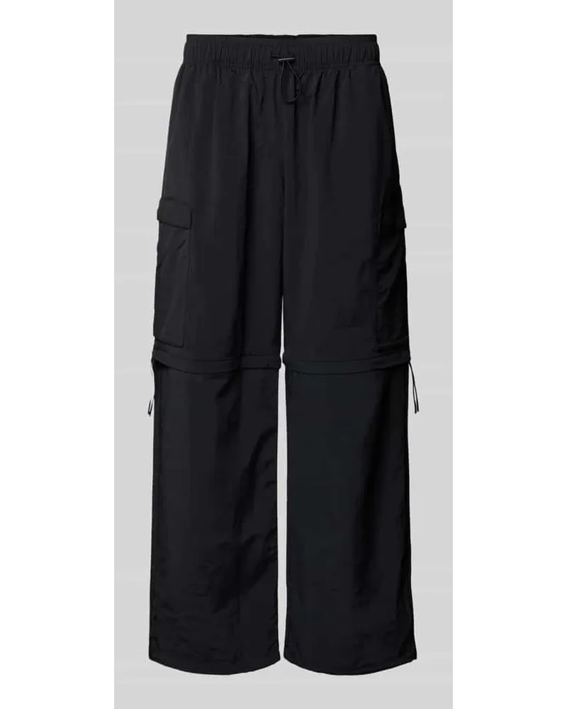 adidas Wide Leg Sweatpants mit Tunnelzug Black