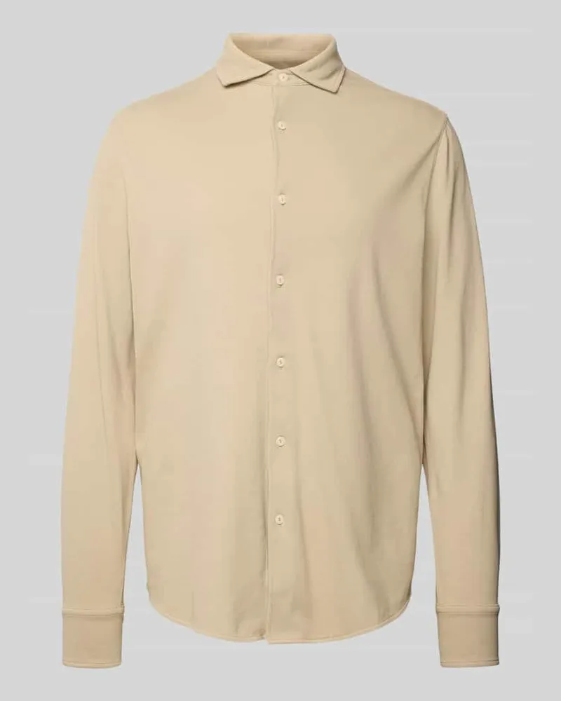 MC2 Saint Barth Freizeithemd mit Knopfleiste Modell 'AMALFI Beige