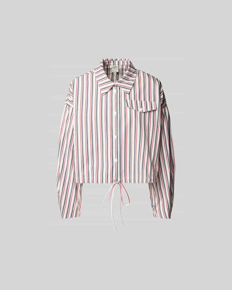 Baum und Pferdgarten Relaxed Fit Hemdbluse mit Knopfleiste Rot