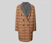 Schurwollmantel mit Reverskragen Modell 'Riccardo