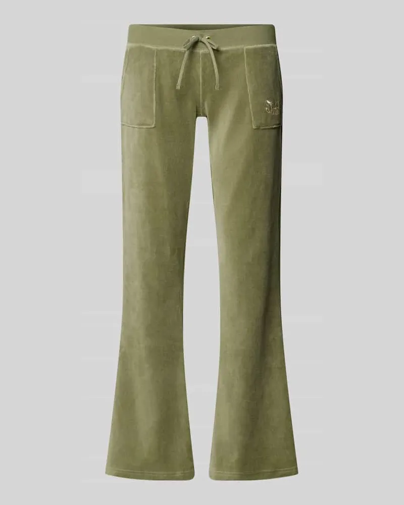 Juicy Couture Jogginghose mit Tunnelzug Khaki