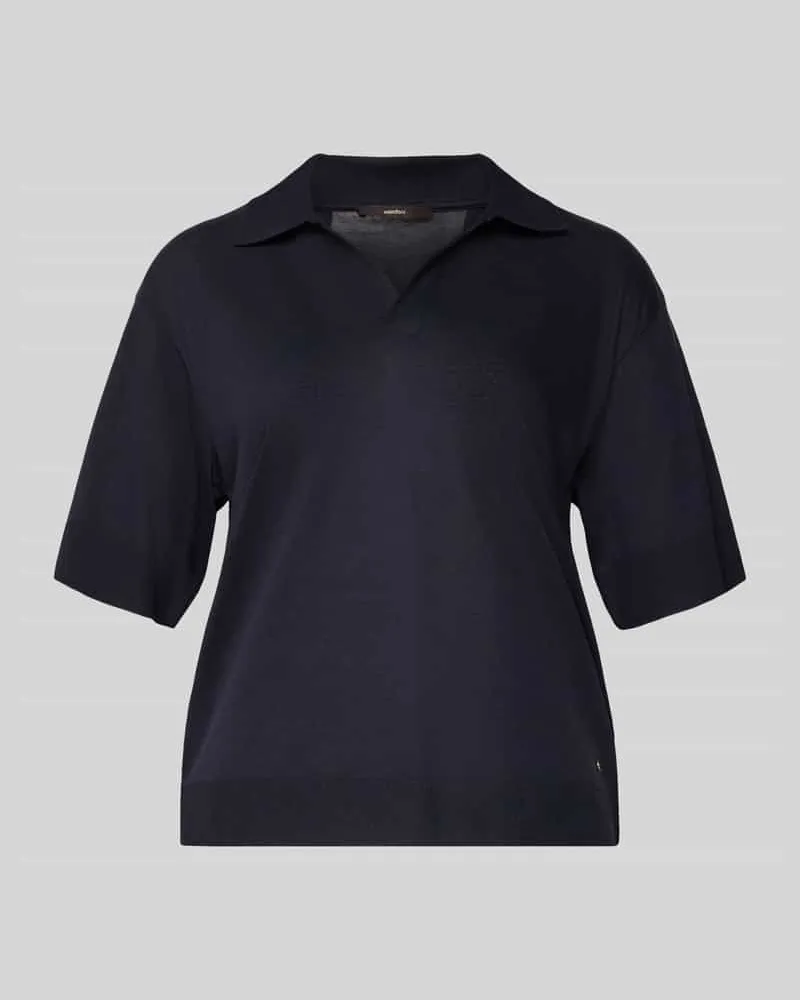 windsor. T-Shirt mit Polokragen Marine