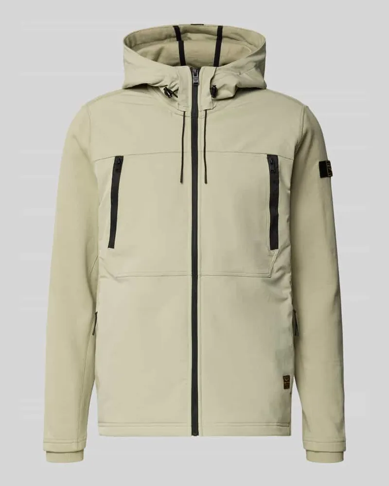 PME Legend Jacke mit Reißverschlusstaschen Mint