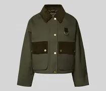 Relaxed Fit Jacke aus Baumwoll-Mix mit Cordkragen Modell 'PHOEBE