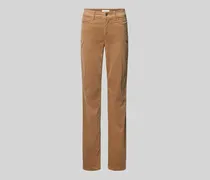 Flared Cordhose mit 5-Pocket-Design Modell 'PARIS