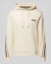 HUGO BOSS Hoodie mit Kapuze Modell 'Iconic Sand