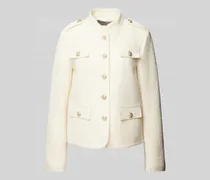 Blazer in Melange-Optik