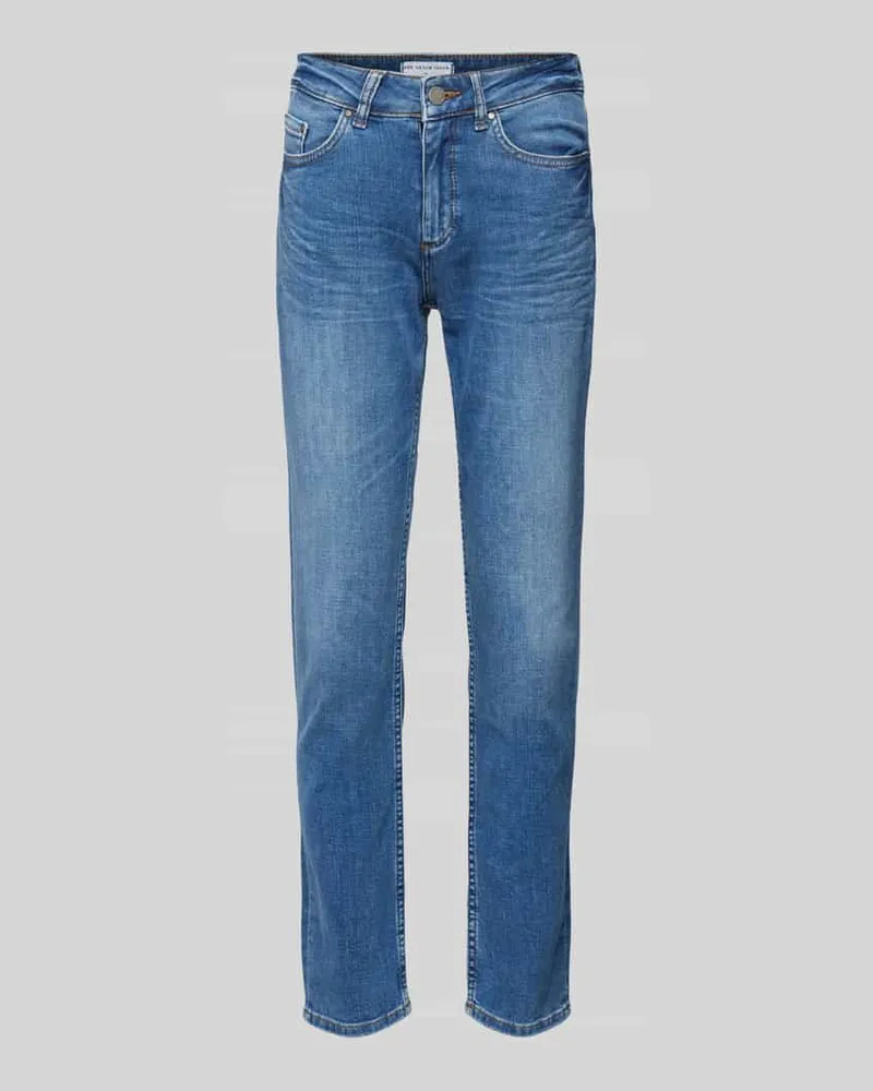 Smith & Soul Slim Fit Jeans im 5-Pocket-Design Jeansblau