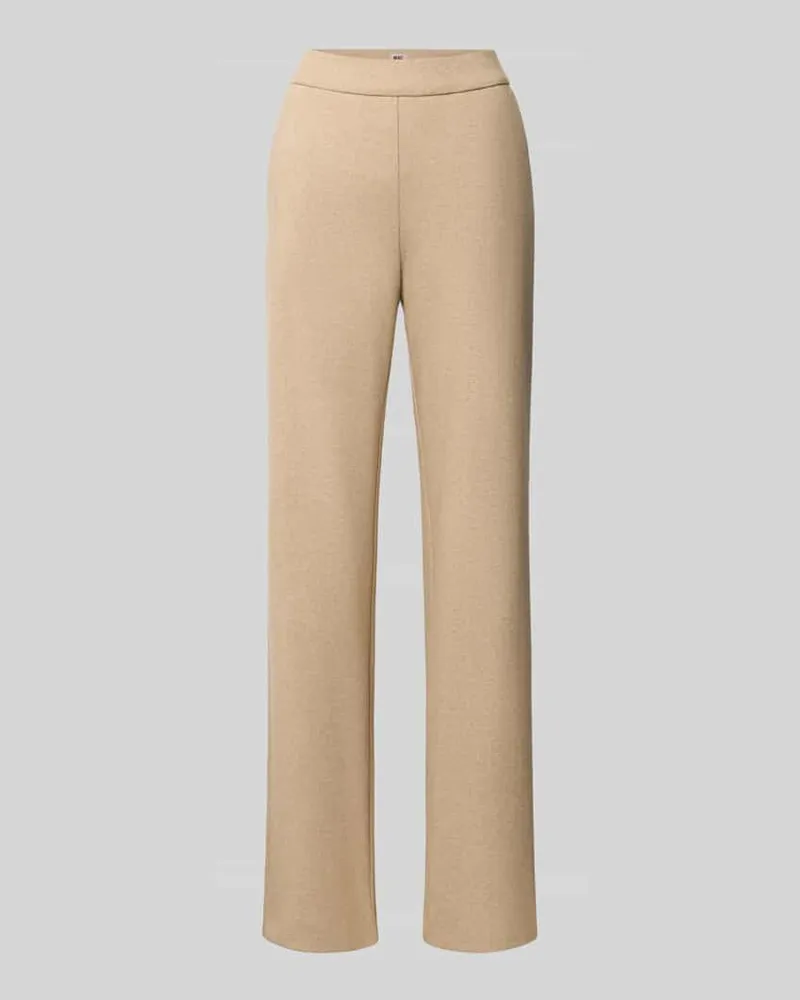 MAC Jeans Hohe Taille Hose Modell 'Chiara Sand