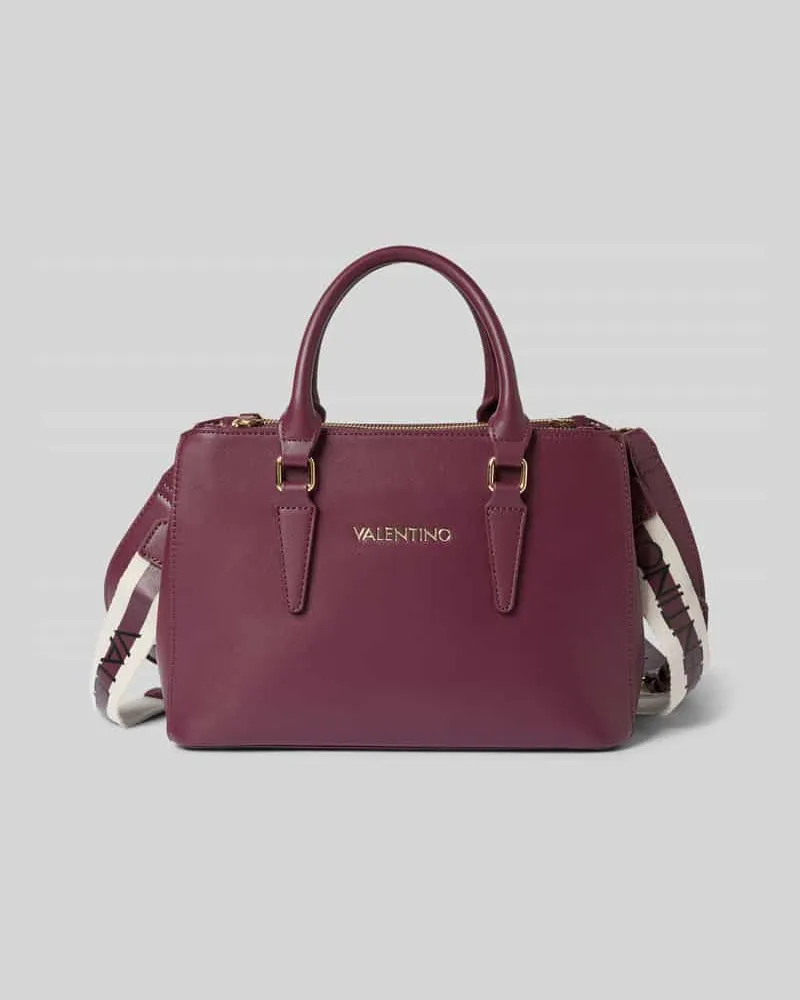 Valentino Garavani Handtasche mit Label-Detail Bordeaux