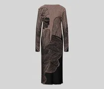 Midikleid mit Rundhalsausschnitt