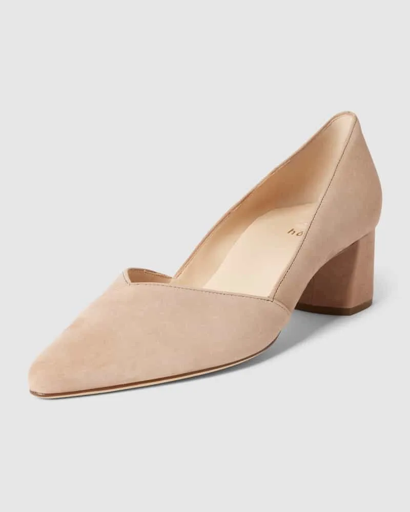 Högl Pumps mit Blockabsatz Modell 'Boulevard Taupe