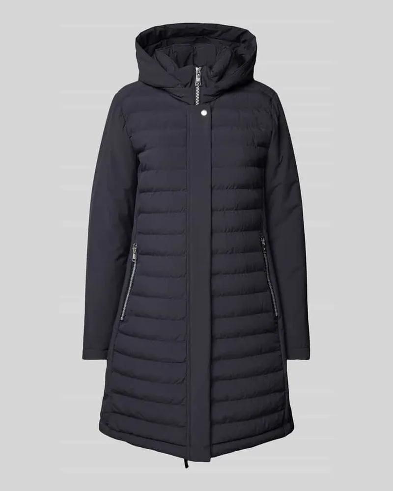 Fuchs Schmitt Steppjacke mit Reißverschlusstaschen Marine