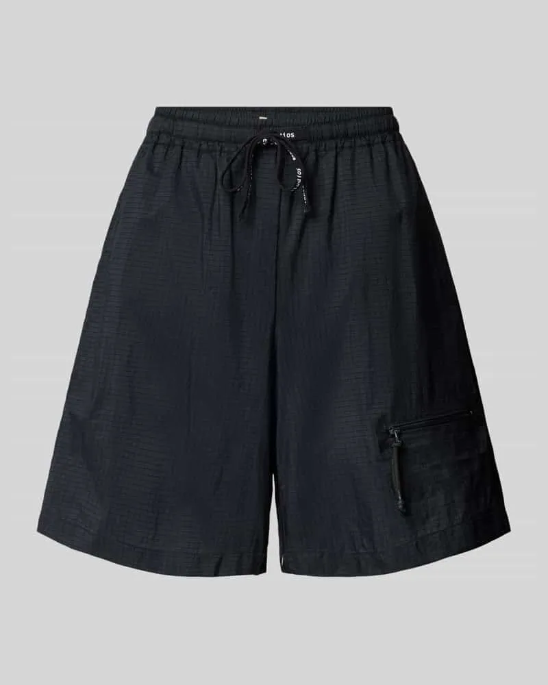 Esmé Studios Relaxed Fit Shorts mit Reißverschlusstasche Modell 'Liane Black