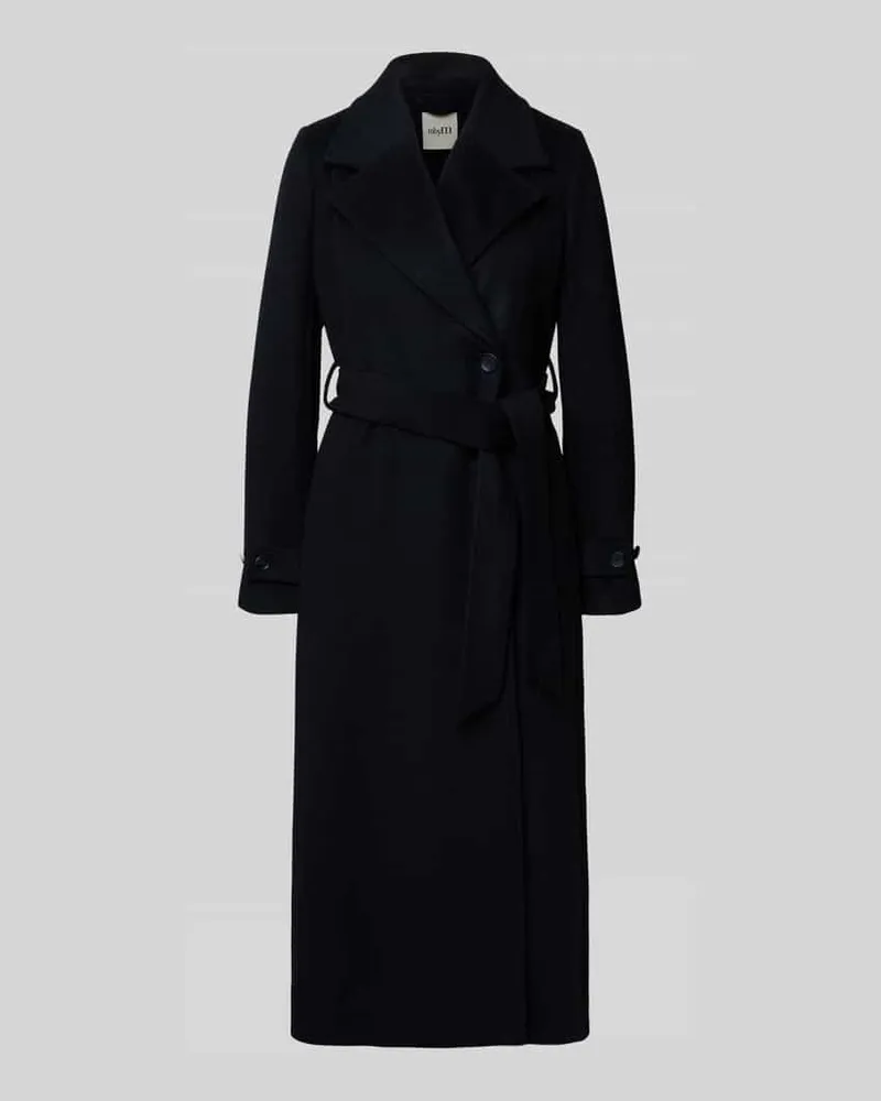 mbyM Mantel mit Reverskragen Modell 'Kasimira Black
