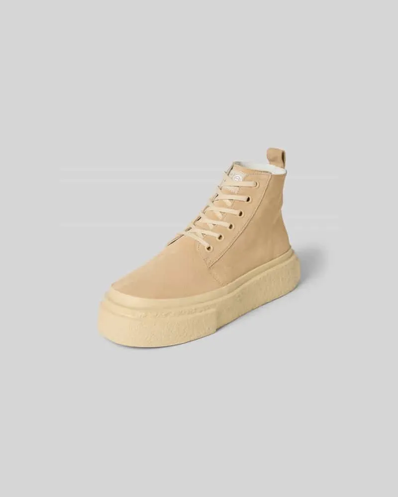 Maison Margiela Sneaker mit Schnürverschluss Beige