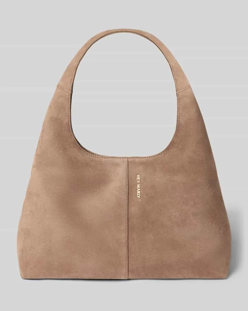 Hey Marly Handtasche aus Kalbsleder-Mix Modell 'Alltime Lover Taupe