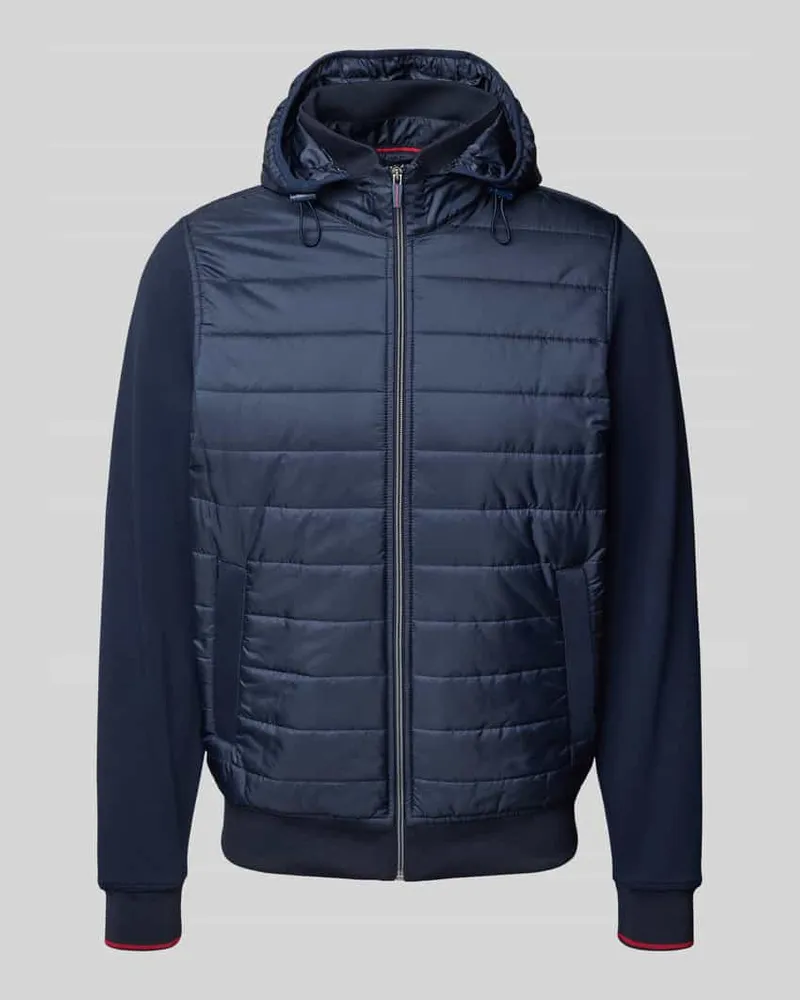 Christian Berg Sweatjacke mit Kapuze Marine