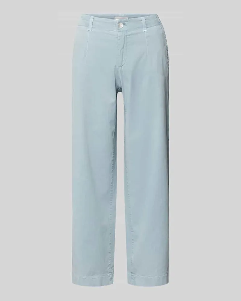Brax Wide Leg Jeans aus Lyocell-Mix Modell 'STYLE.MAINE S Hellblau