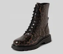 Schnürstiefel mit Reißverschluss