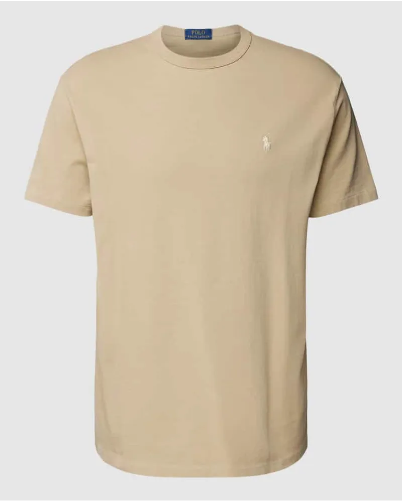 Ralph Lauren T-Shirt mit Rundhalsausschnitt Beige