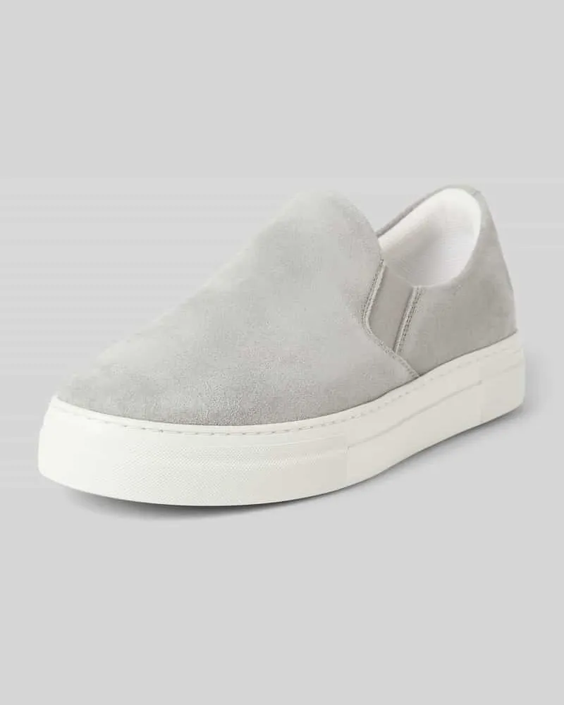 Selected Homme Sneaker mit elastischem Einsatz Modell 'DAVID Hellgrau