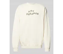 Sweatshirt mit Motiv-Stitching Modell 'DREAM