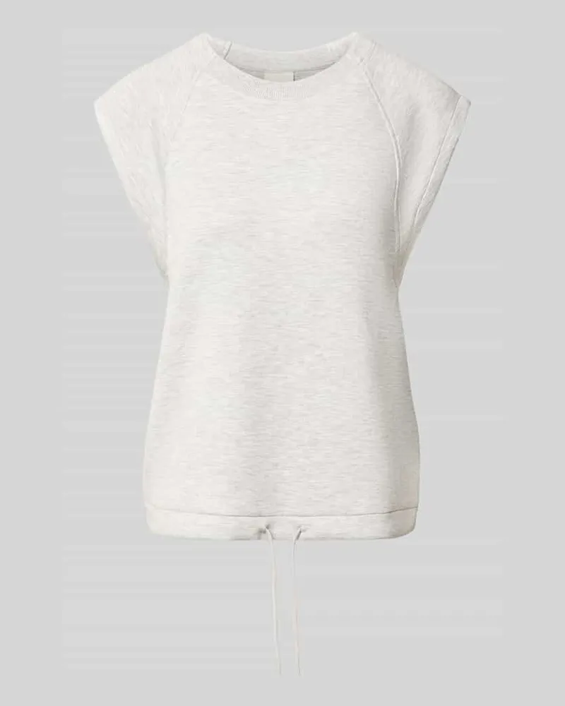 Varley Relaxed Fit Sweatshirt aus Viskose-Mix Modell 'Salome Hellgrau