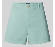 Regular Fit Chino-Shorts mit Gesäßtaschen