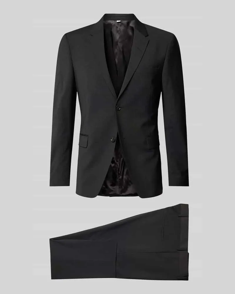 Tiger of Sweden Regular Fit Anzug mit Reverskragen Modell 'S.JAMIE Dunkelgrau