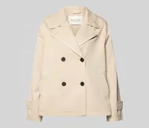 Regular Fit Trenchcoat aus reiner Baumwolle