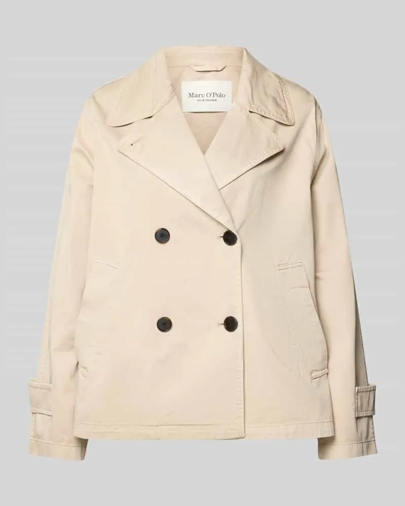 Marc O'Polo Regular Fit Blouson aus reiner Baumwolle Beige