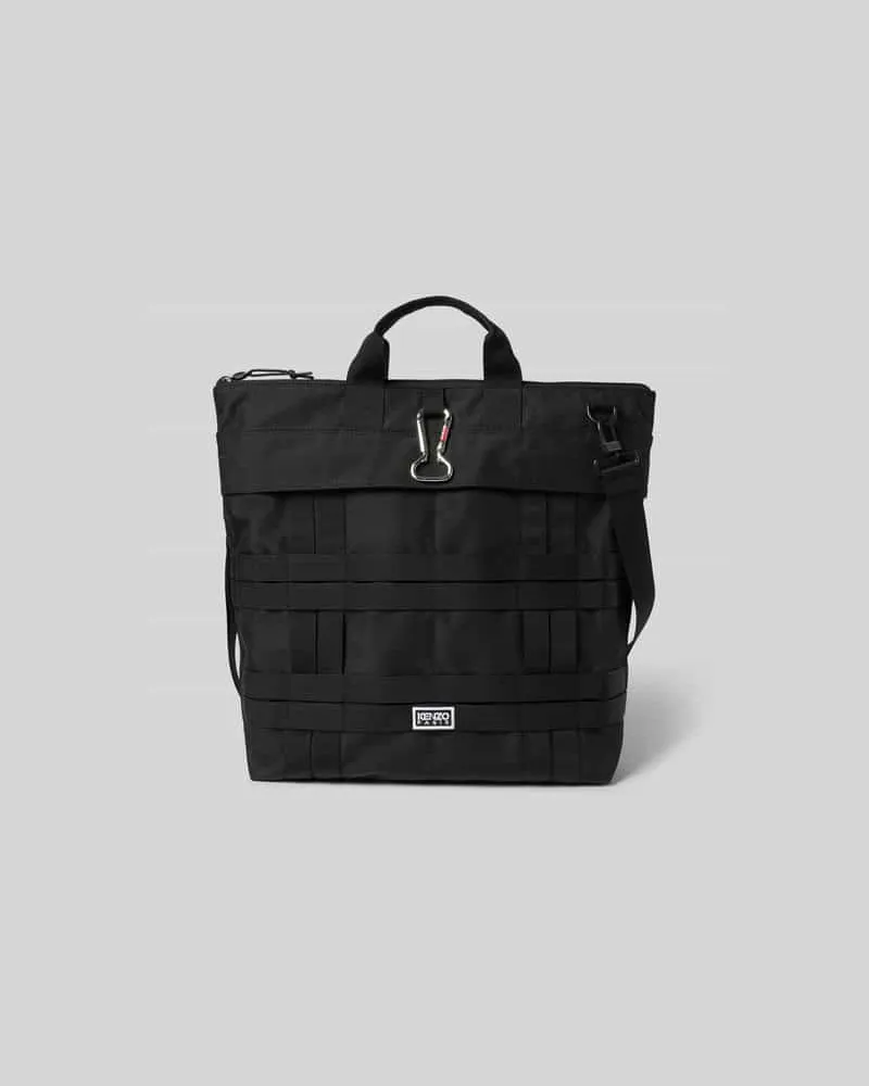 Kenzo Tote Bag mit kurzem Tragehenkel Black