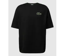 Loose Fit T-Shirt mit Label-Stitching