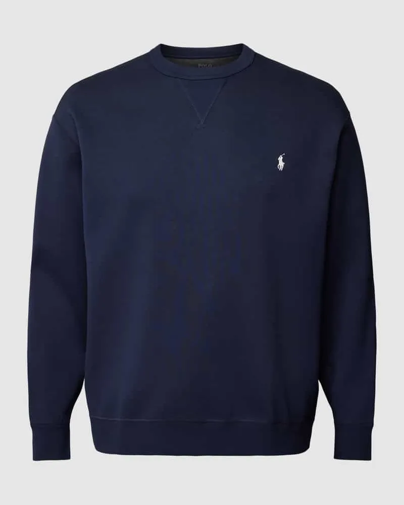Ralph Lauren PLUS SIZE Sweatshirt mit Logo-Stitching Marine