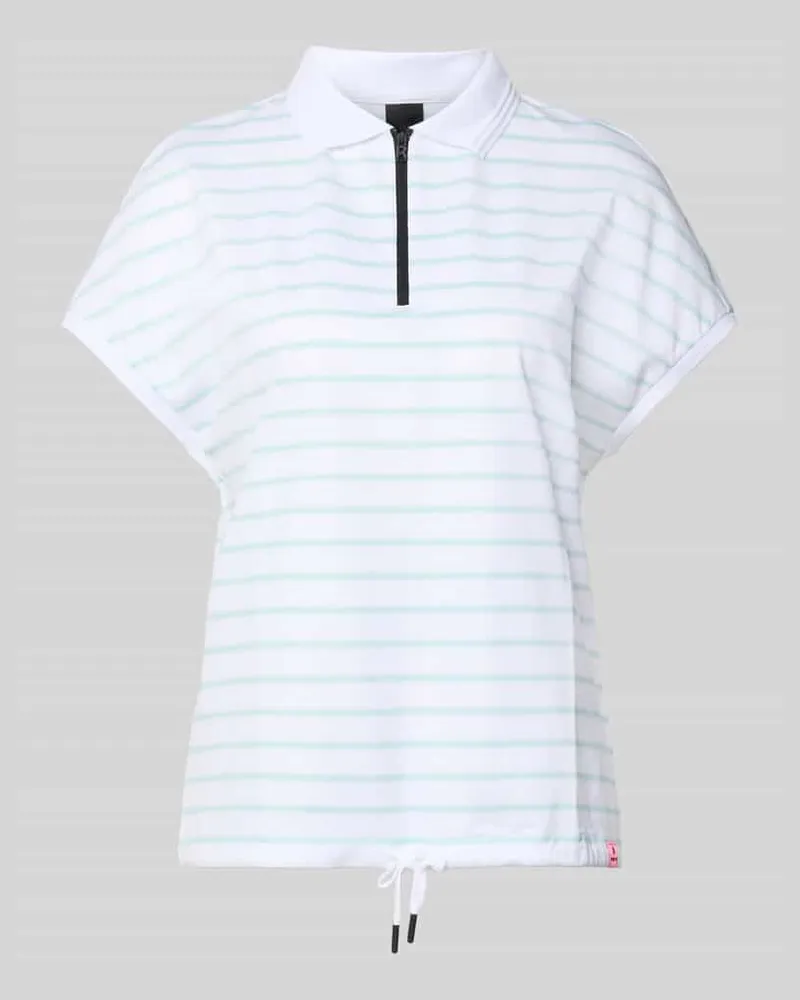 Bogner Regular Fit Poloshirt mit Reißverschluss Lind
