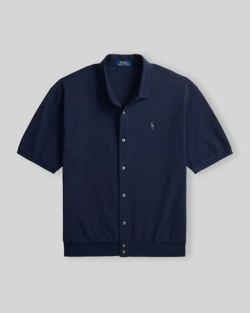 Ralph Lauren Regular Fit Freizeithemd aus reiner Baumwolle Marine