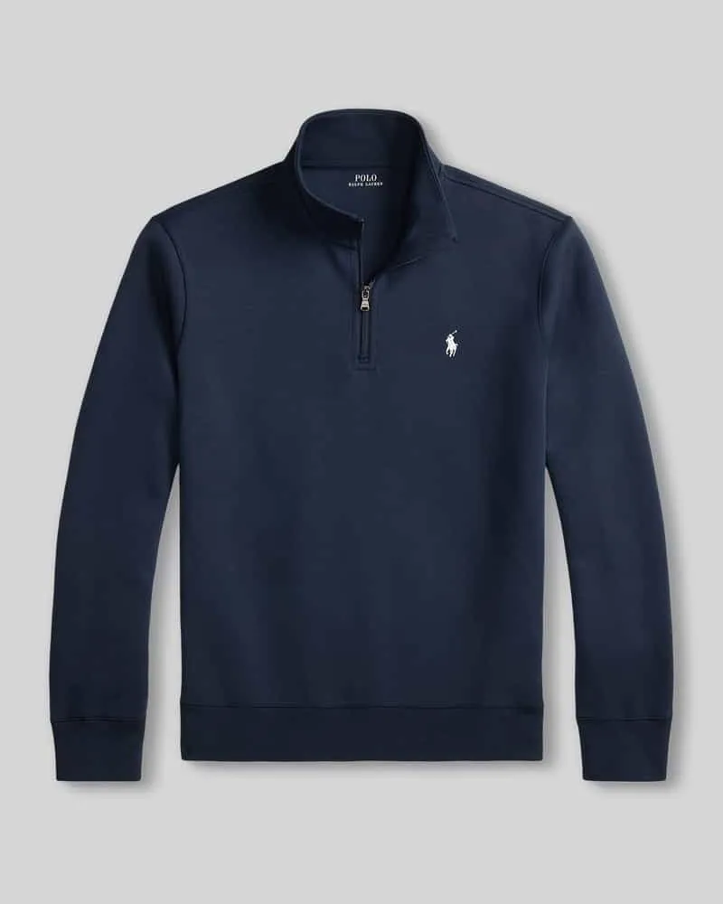 Ralph Lauren Regular Fit Troyer aus Baumwoll-Mix Marine