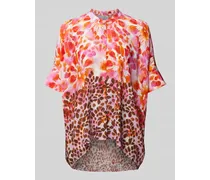Bluse aus Viskose im Batik-Look