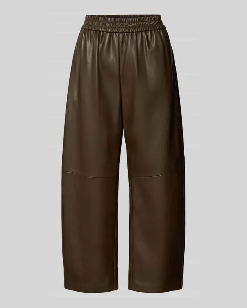 Suncoo Barrel Fit Hose in Leder-Optik Modell 'JUST Khaki