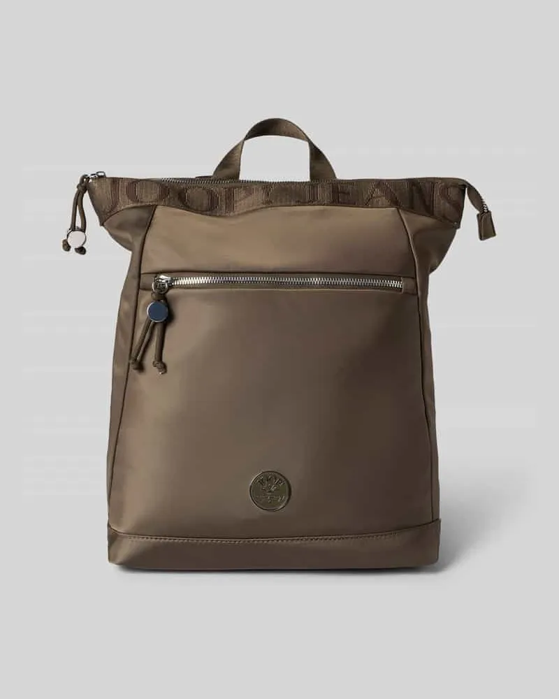 JOOP! Rucksack mit Logo-Stitching Modell 'Lietissimo Khaki