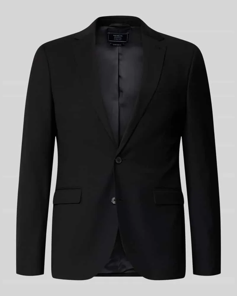 McNeal Regular Fit Sakko mit Viskose-Anteil Black